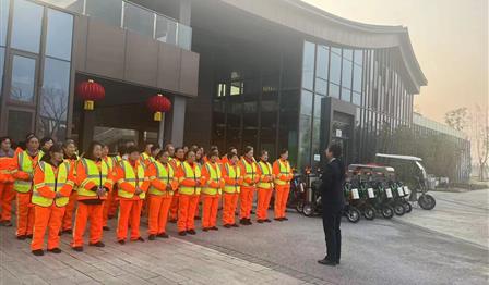 聚焦一线 | 喜迎新年“开门红”，，，UG环球公司顺遂入场环城生态区新签治理条约项目
